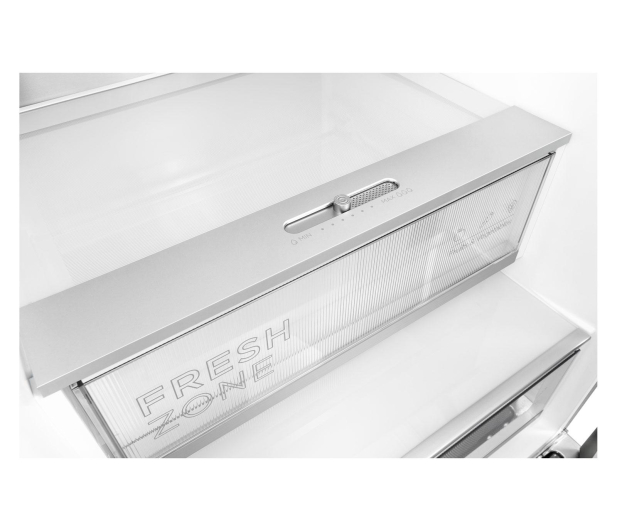 Lodówka TCL RP382BBD0EU No Frost 203cm Ciemny Inox Komora Zero Metal Cool Składana Półka 382L - 1349897 - zdjęcie 5